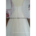 Ivory Puff Ball Gown Wedding Dress for Fat Woman